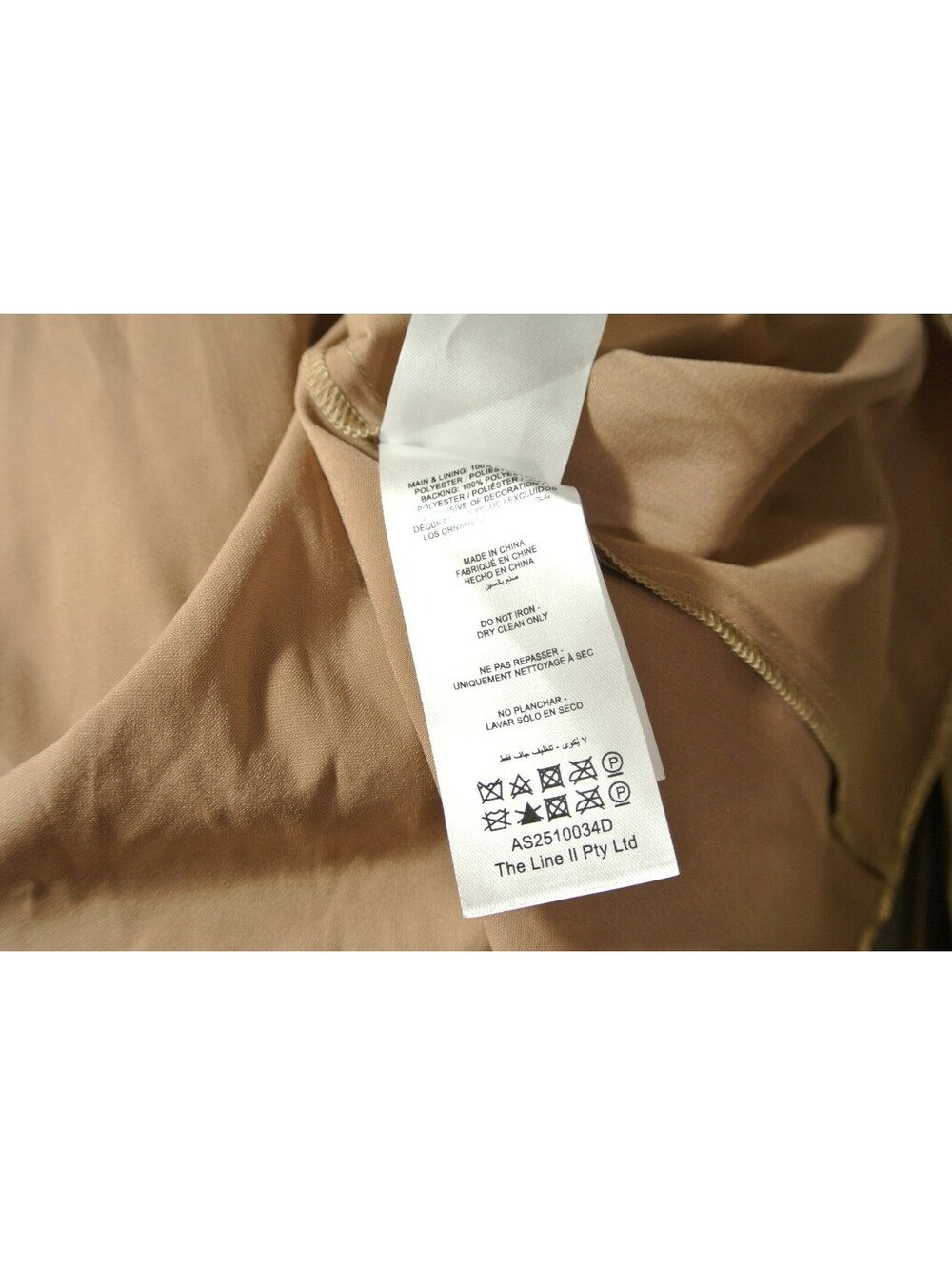 NEW, Acler Fintry Metallic Strapless Dress in Gold Sz 4 #MD2141 - Picture 8 of 9